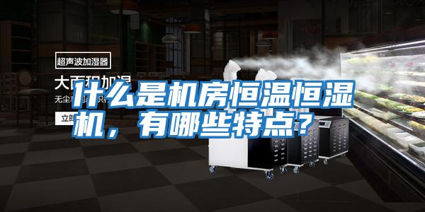 什么是機房恒溫恒濕機，有哪些特點？
