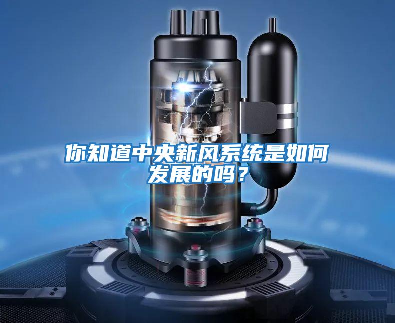 你知道中央新風系統(tǒng)是如何發(fā)展的嗎？