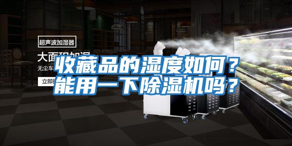 收藏品的濕度如何？能用一下除濕機嗎？