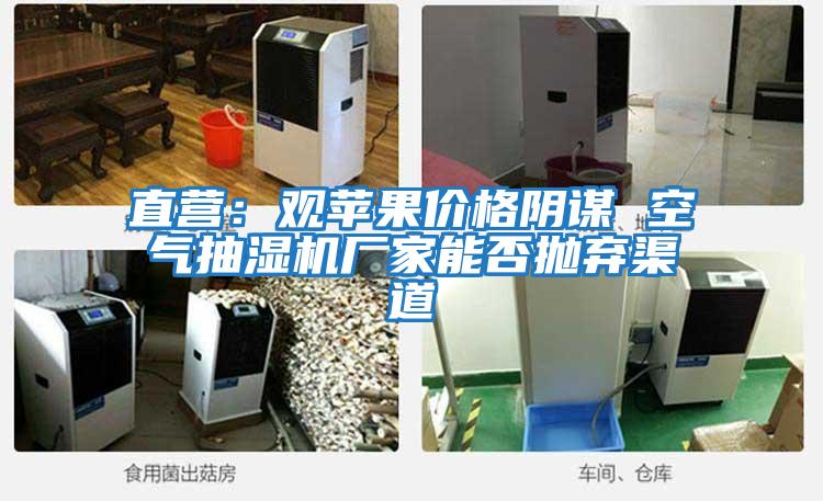 直營(yíng):觀蘋果價(jià)格陰謀 空氣抽濕機(jī)廠家能否拋棄渠道