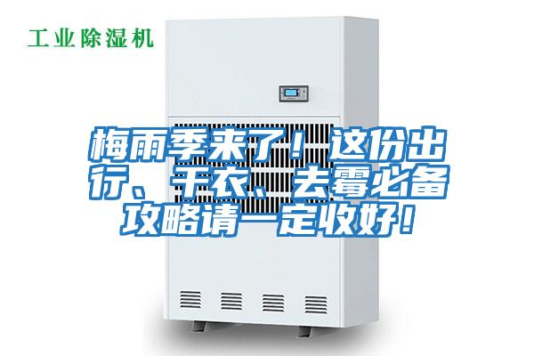 梅雨季來了！這份出行、干衣、去霉必備攻略請一定收好！