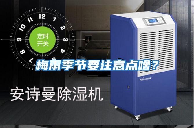 梅雨季節要注意點啥?