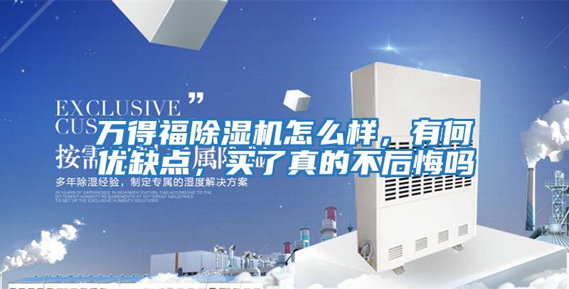萬得福除濕機怎么樣，有何優缺點，買了真的不后悔嗎