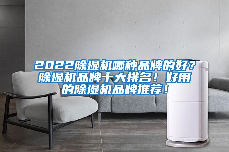 2022除濕機(jī)哪種品牌的好?除濕機(jī)品牌十大排名!好用的除濕機(jī)品牌推薦!