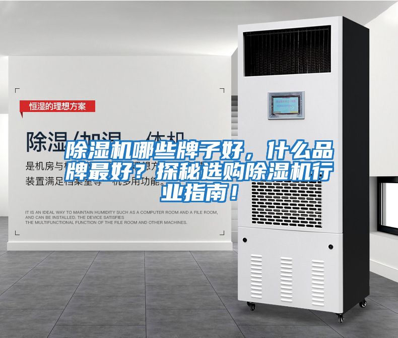 除濕機哪些牌子好，什么品牌最好？探秘選購除濕機行業指南！
