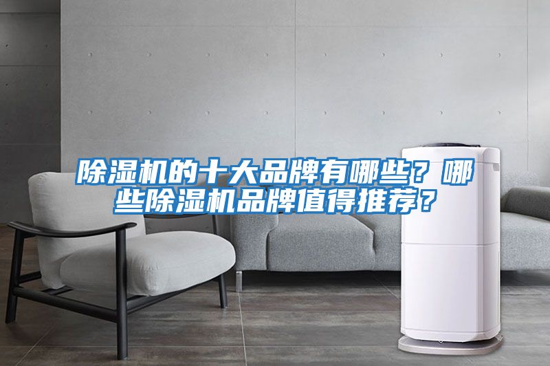 除濕機的十大品牌有哪些？哪些除濕機品牌值得推薦？