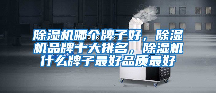 除濕機哪個牌子好,除濕機品牌十大排名,除濕機什么牌子最好品質(zhì)最好