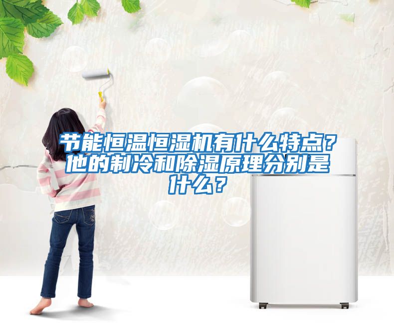 節能恒溫恒濕機有什么特點？他的制冷和除濕原理分別是什么？